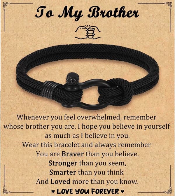 Teenage Boys Bracelet - Perfect Gift for Valentine's, Birthday, Graduation