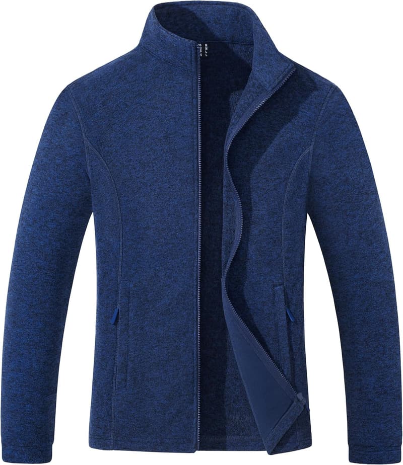 Lightweight Women's Fleece Jacket with Pockets for Hiking