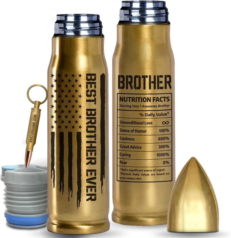 Father's Day Gift: Best Brother Ever Bullet Tumbler 17oz