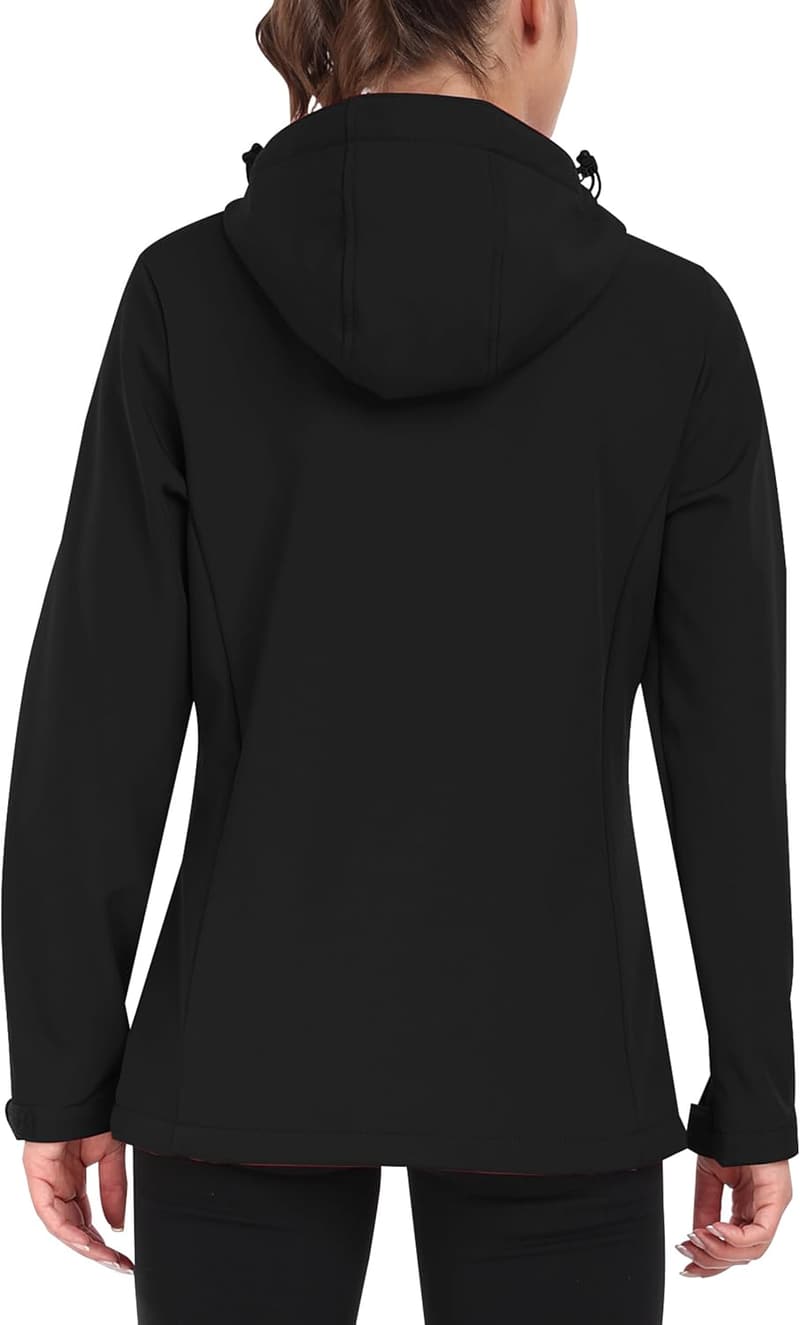Lightweight Waterproof Fleece-Lined Jacket for Women
