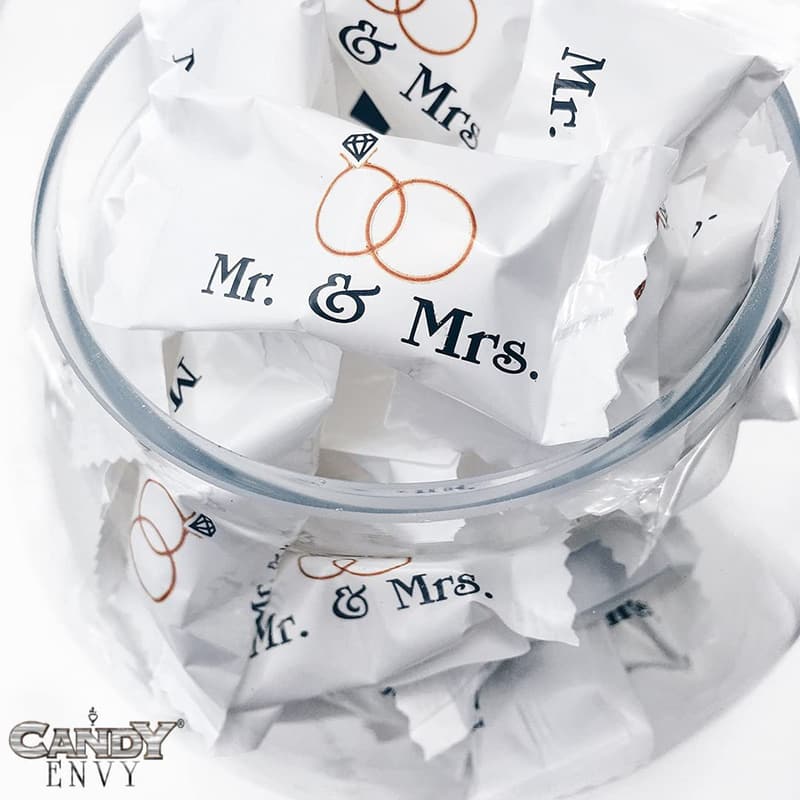 13 oz. Mr. and Mrs. Buttermints - Wedding Favors