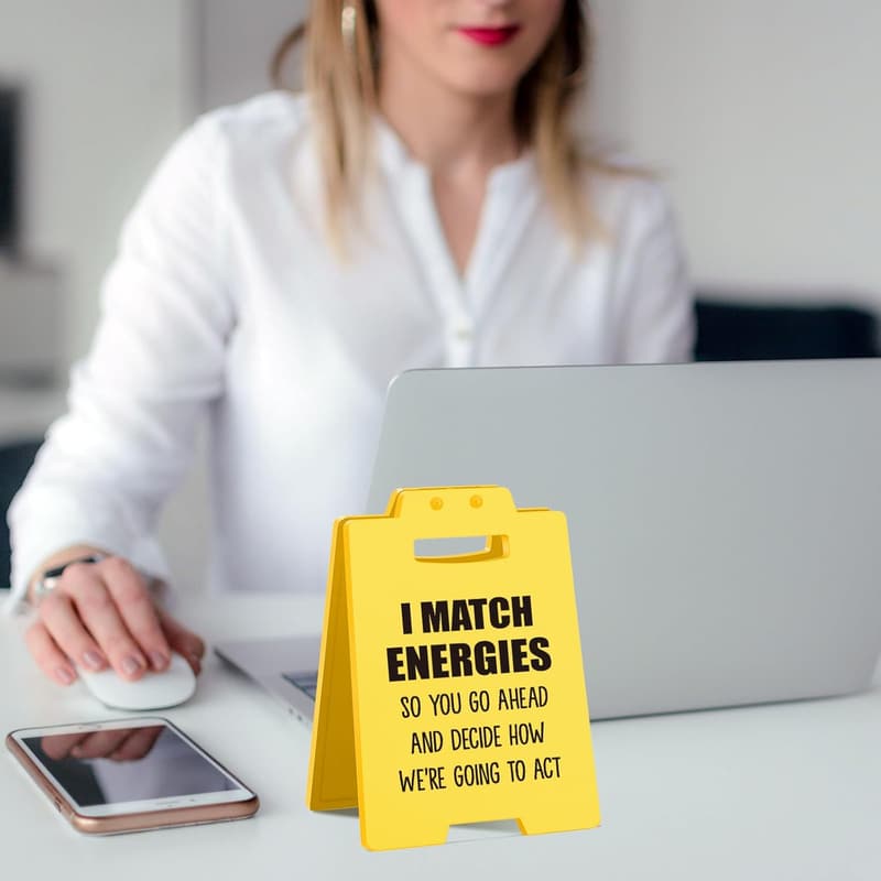 Humorous Office Decor Sign - 