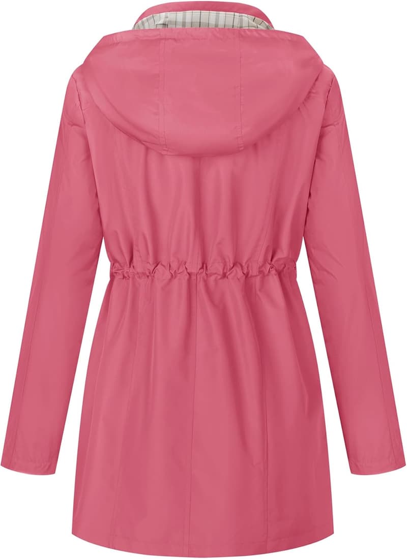 Lightweight Women's Waterproof Hiking Rain Jacket