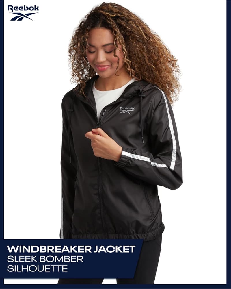 Lightweight Women's Windbreaker Jacket for Running