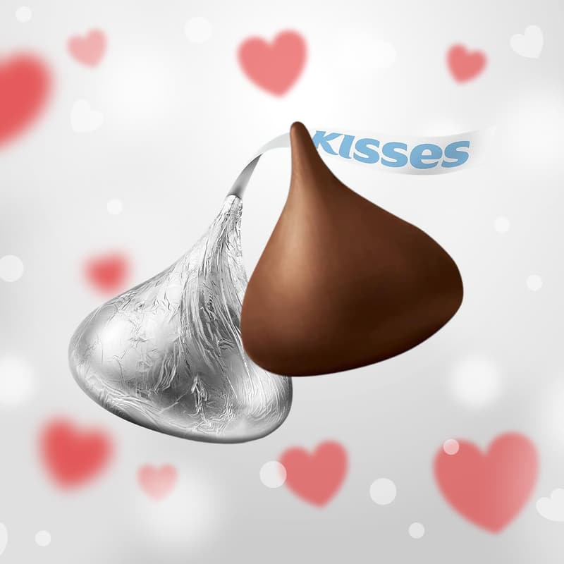 Bulk Milk Chocolate Hershey Kisses - 3lb Bag, Party Favors