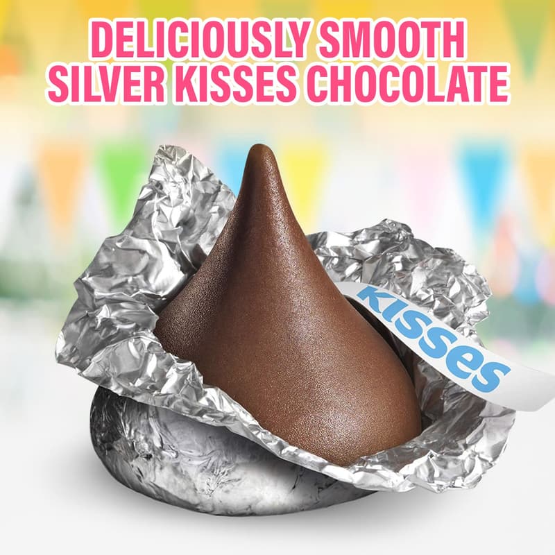 Milk Chocolate Kisses Bulk for Parties - 4 lbs