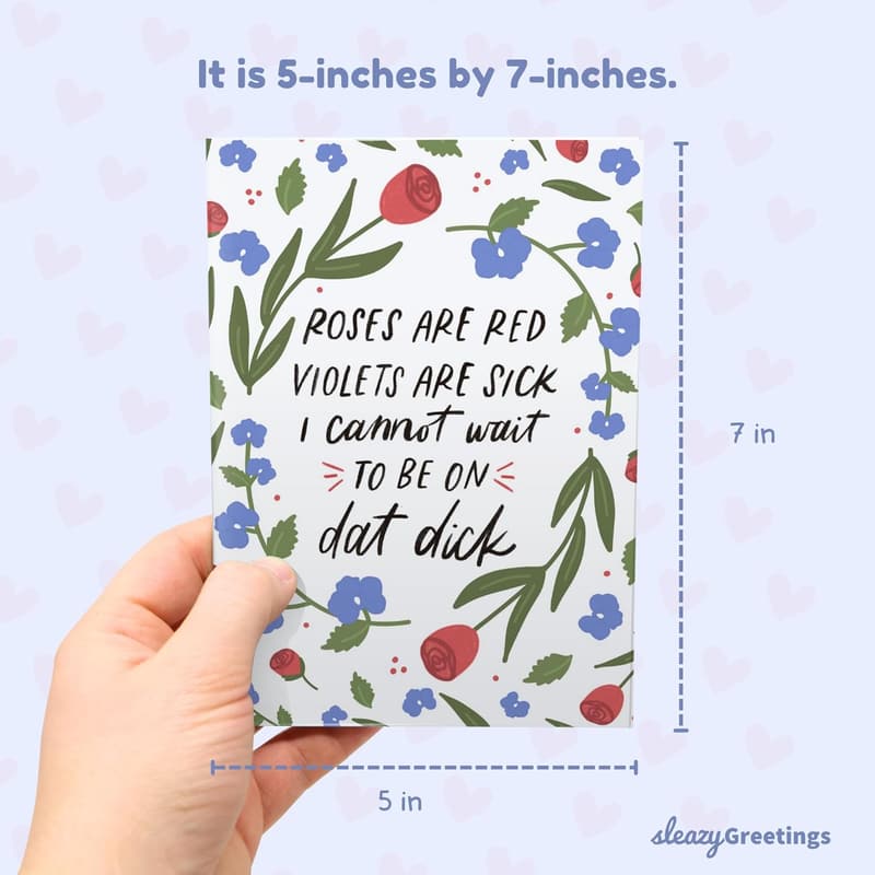 Funny Valentine's Day Card for Boyfriend - Sleazy Greetings