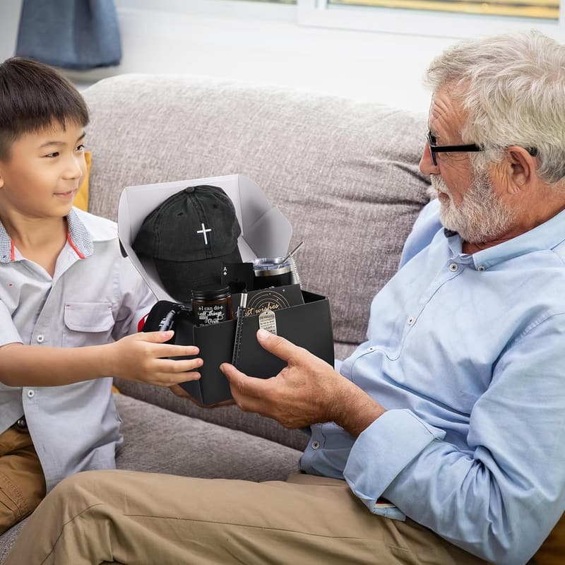 Father's Day Christian Gift Set for Men – 9 Inspirational Items