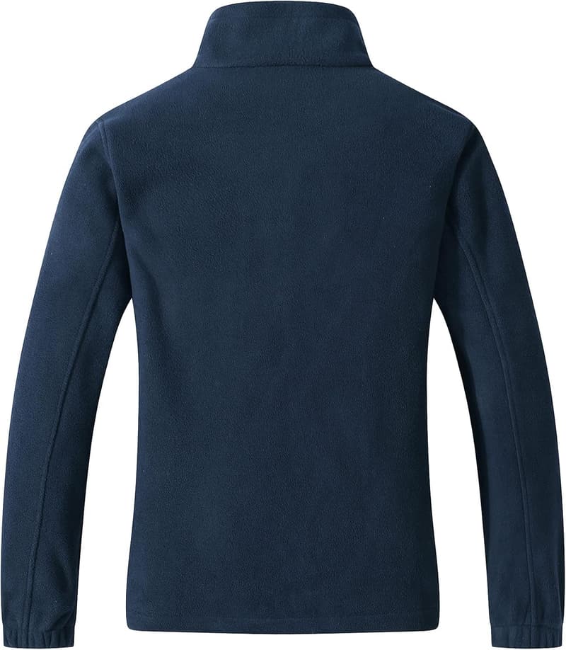 Women's Lightweight Polar Fleece Zip Jacket with Pockets