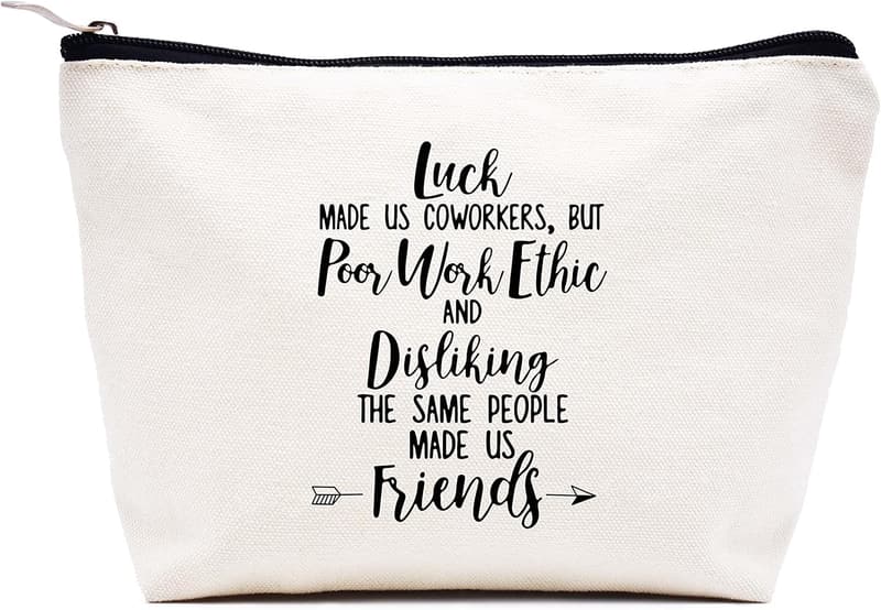 Farewell Gift Makeup Bag for Coworkers and Friends