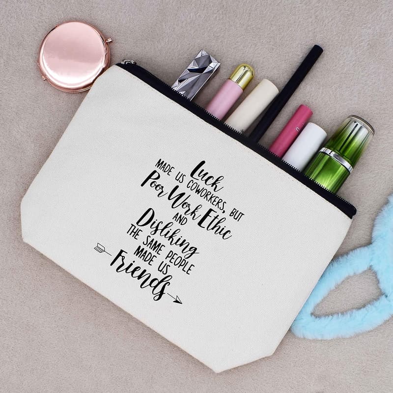 Farewell Gift Makeup Bag for Coworkers and Friends