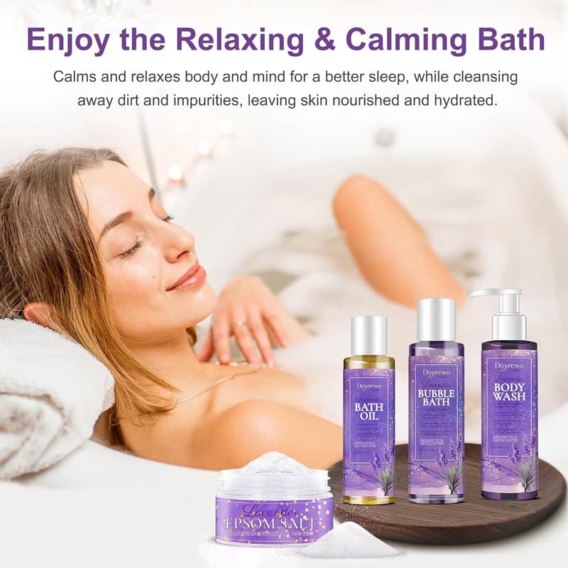Relaxing Spa Gift Set for Women - Birthday & Self-Care Bundle
