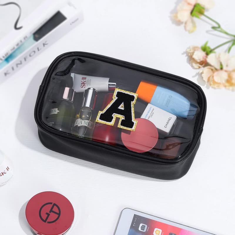 Birthday Travel Makeup Bag for Women - Clear Toiletry Organizer