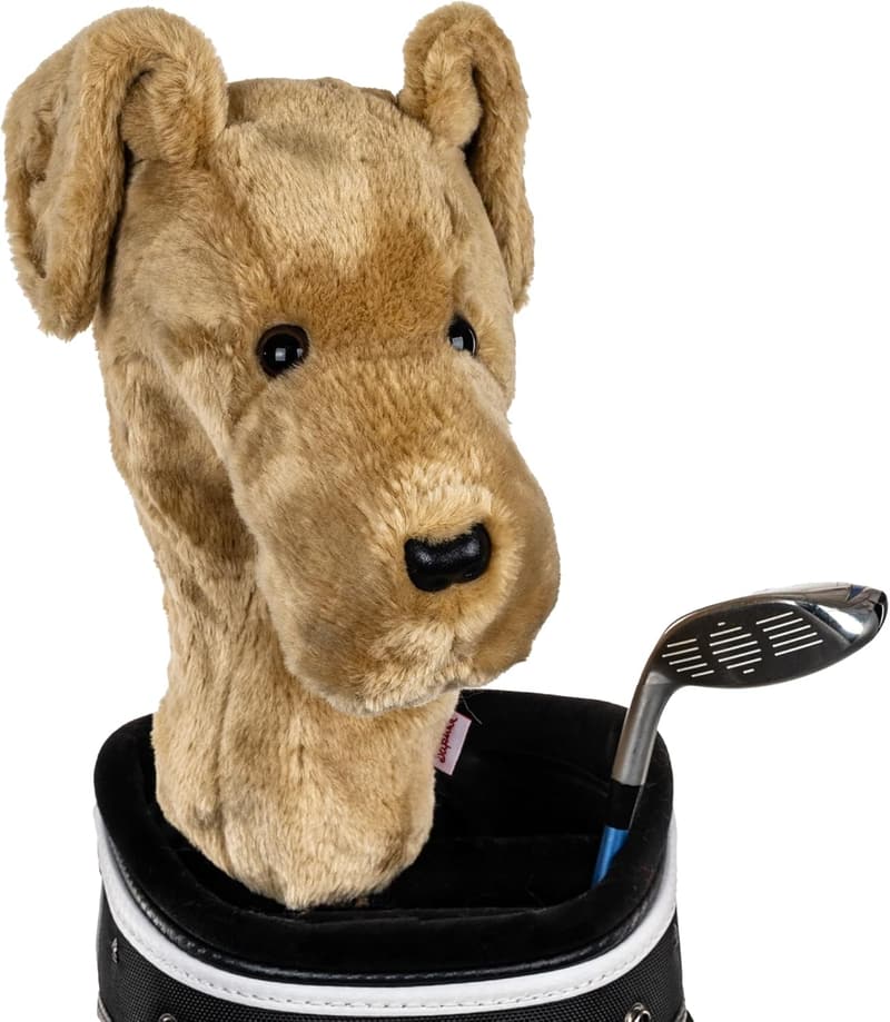 Yellow Lab Driver Headcover | Premium Golf Club Protection