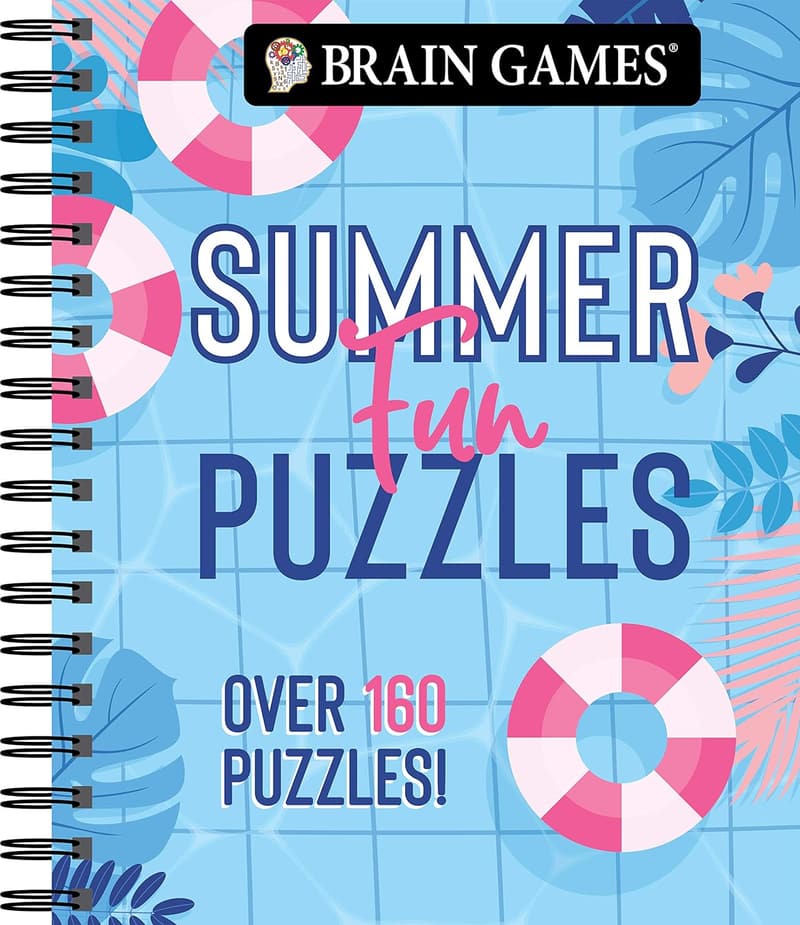 Summer Fun Puzzles: 160+ Brain Games for All Ages