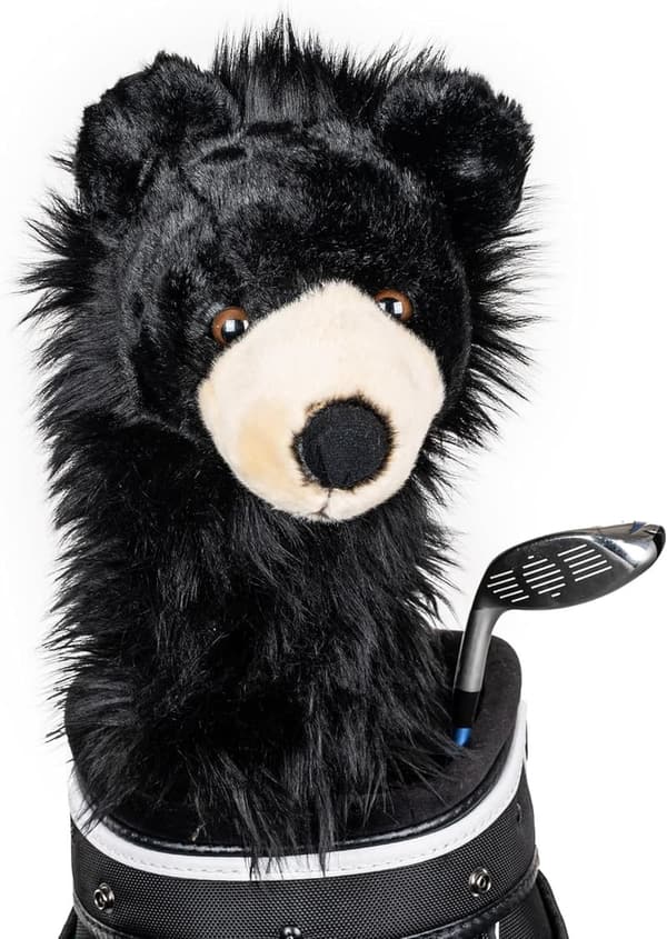 Black Bear Driver Headcover | Premium Golf Club Protection