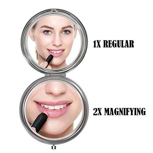 Wife Birthday Gift: Travel Makeup Mirror - Romantic Anniversary Gift