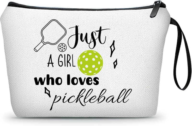 Birthday Gifts for Women - Pickleball Makeup Bag