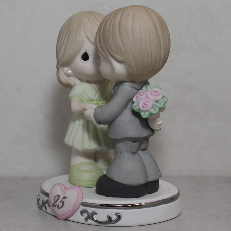 25th Anniversary Bisque Porcelain Figurine