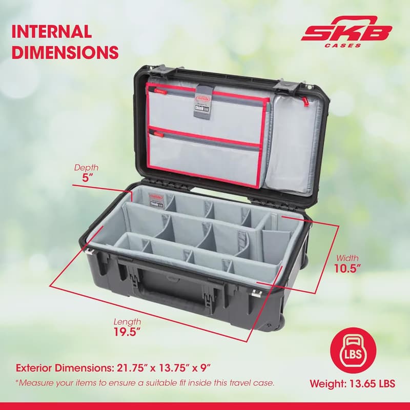 Airline Approved Photo Divider Case