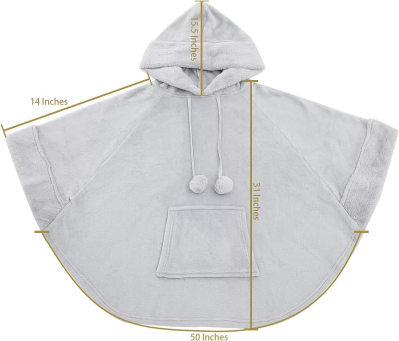 Oversized Hooded Blanket Sweatshirt for Adults - Cozy Gift
