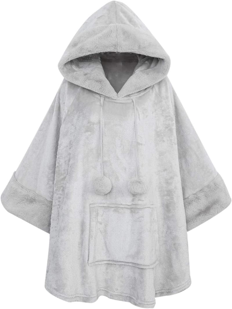 Oversized Hooded Blanket Sweatshirt for Adults - Cozy Gift