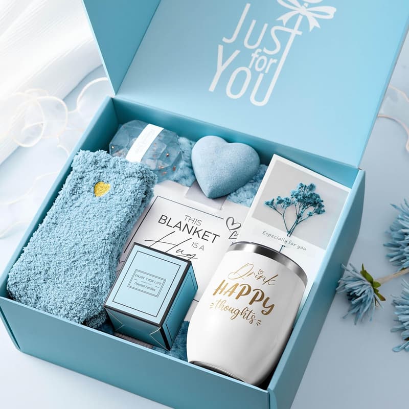 Luxury Ocean Spa Gift Basket for Mom - Self Care Get Well Soon