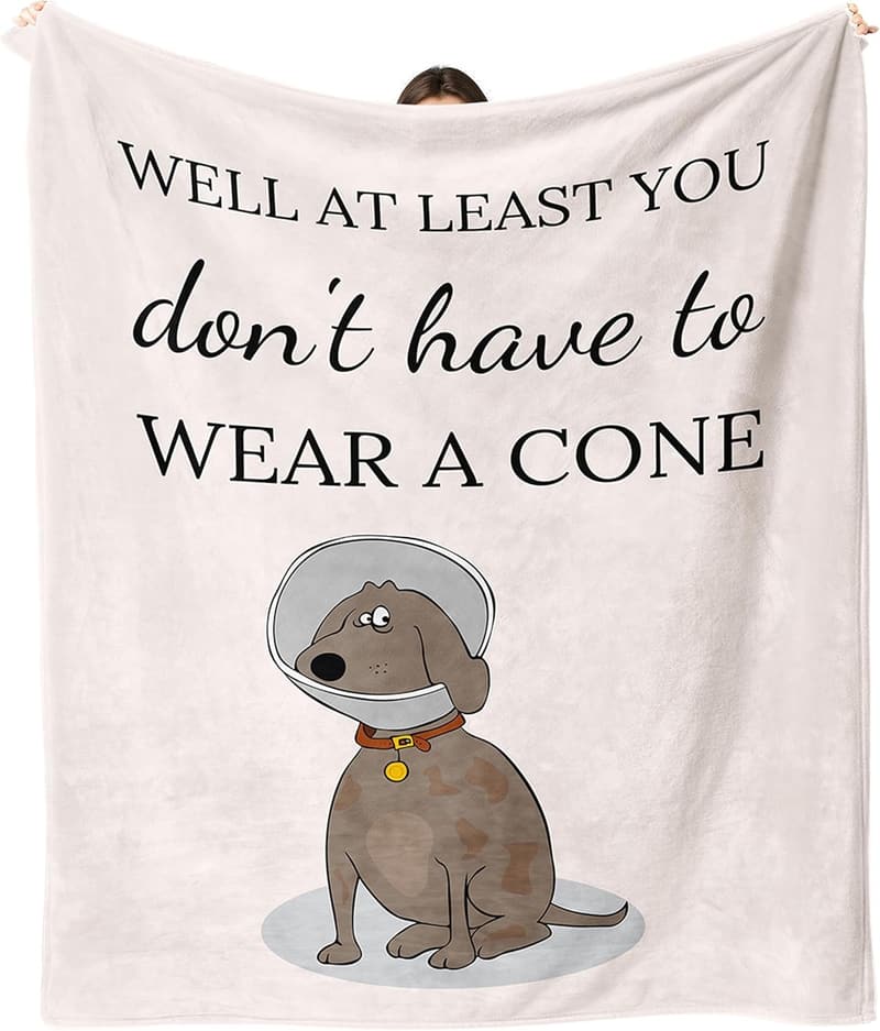 Get Well Soon Throw Blanket for Women – 60