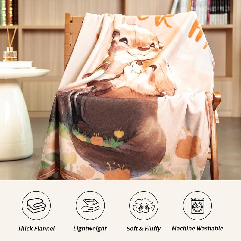 Anniversary Blanket Gift for Women - 50
