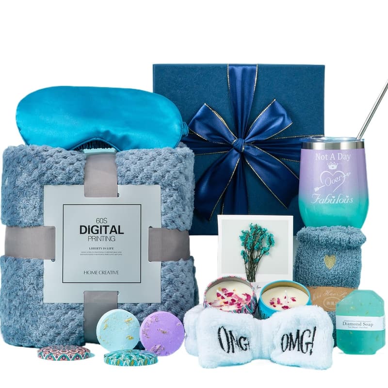 Birthday Gift Basket for Women - Relaxing Self-Care Set
