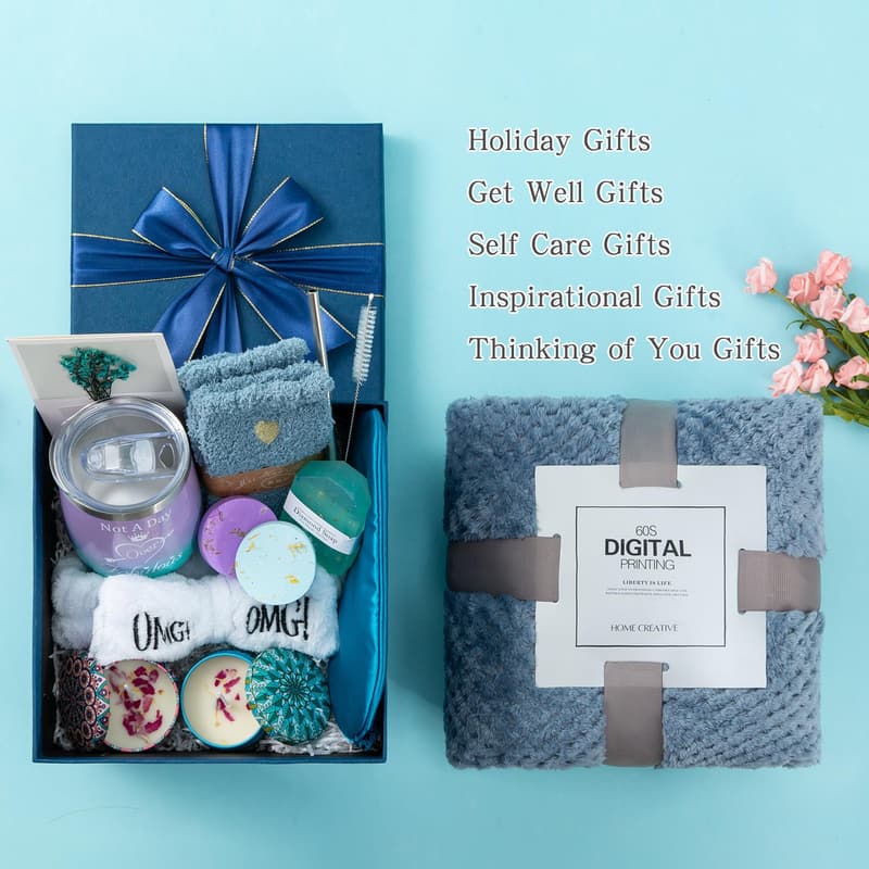 Birthday Gift Basket for Women - Relaxing Self-Care Set