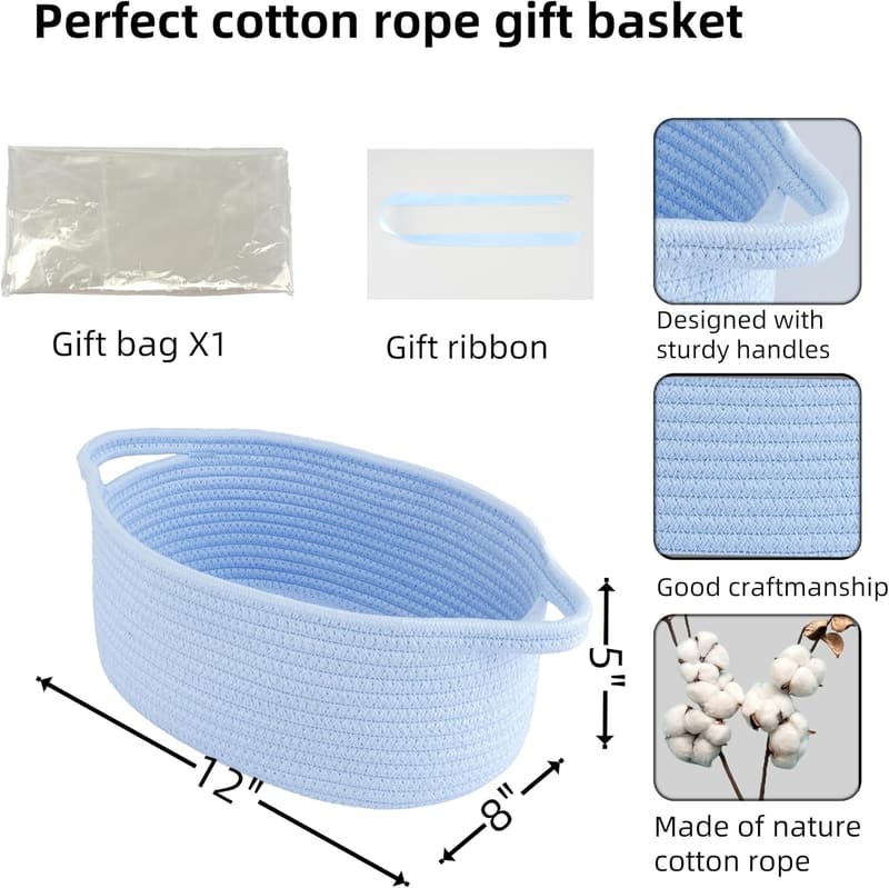 Empty Baby Gift Basket - 12