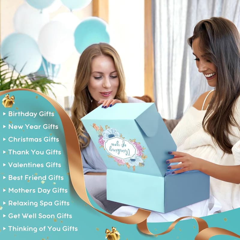 Get Well Gift Basket for Women - Relaxing Spa Self-Care Set