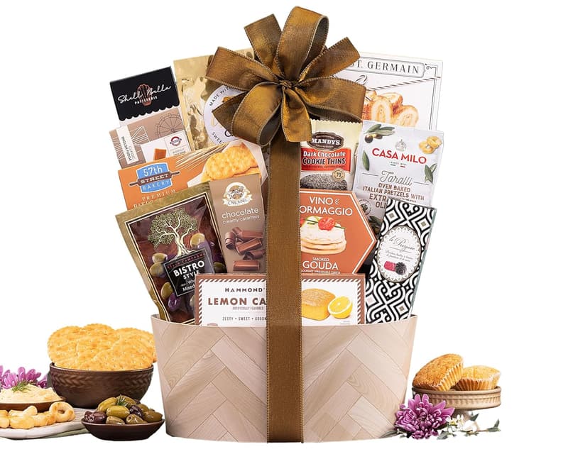 Sympathy Gift Basket - Wine Country Delights
