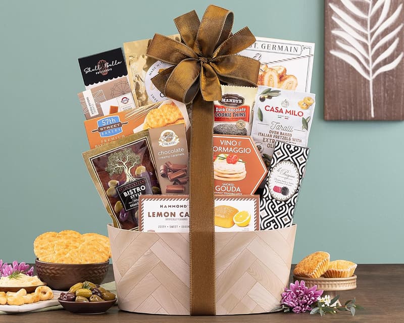 Sympathy Gift Basket - Wine Country Delights