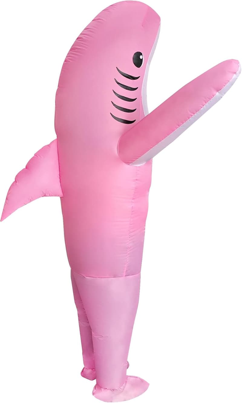 Inflatable Shark Costume - 2 Packs for Parties and Events