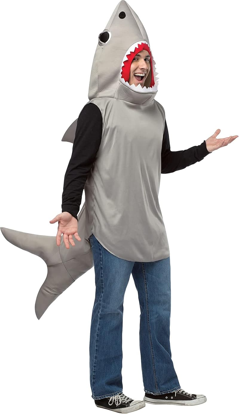 Men's Sand Shark Costume for Adults