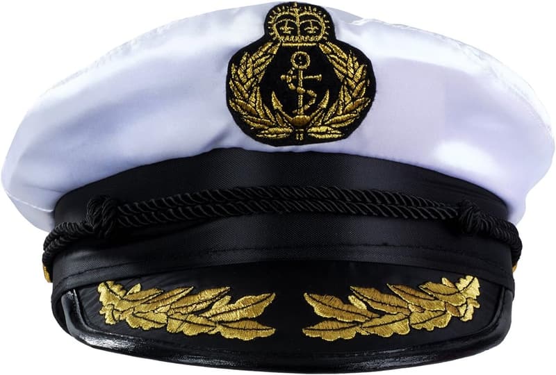 Sailor Costume Set: Captain Hat, Sailor Hat & Sunglasses