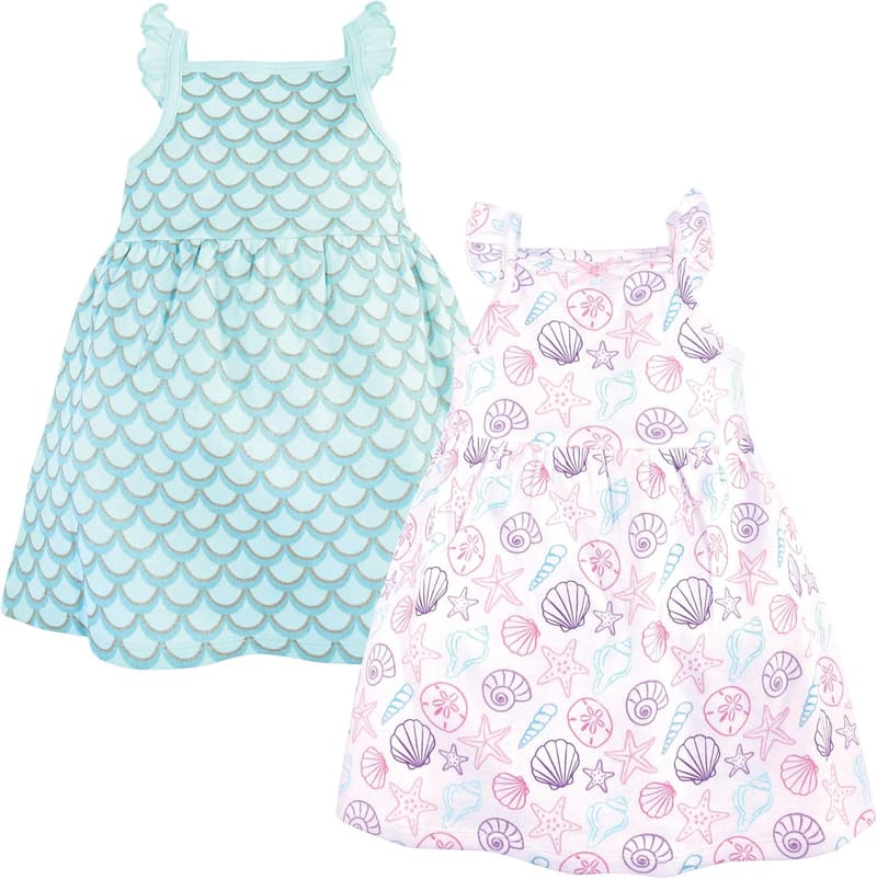 Cotton Dresses for Baby Girls by Hudson Baby