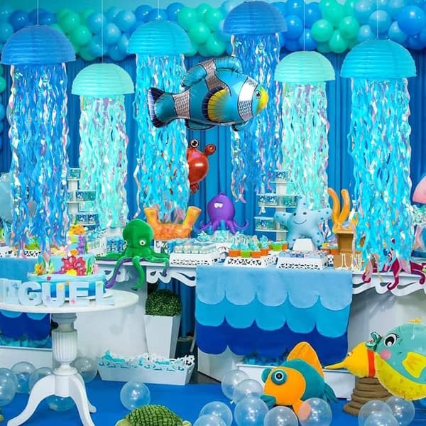 Under the Sea Mermaid Birthday Party Paper Lanterns