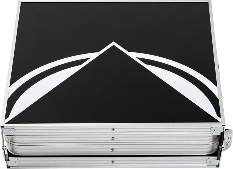 Portable 8' Beer Pong Table with Carrying Handles - Black