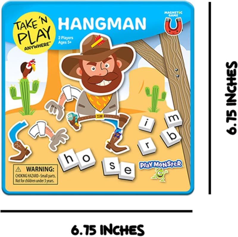 Take N Play Hangman Travel Game for Ages 5+