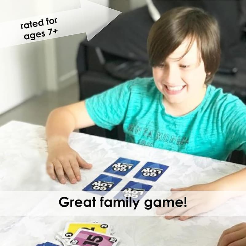 Go Low Card Game - Compact Fun for Friends and Family