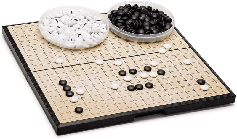 Travel Foldable Magnetic Go Game Set for Kids & Adults