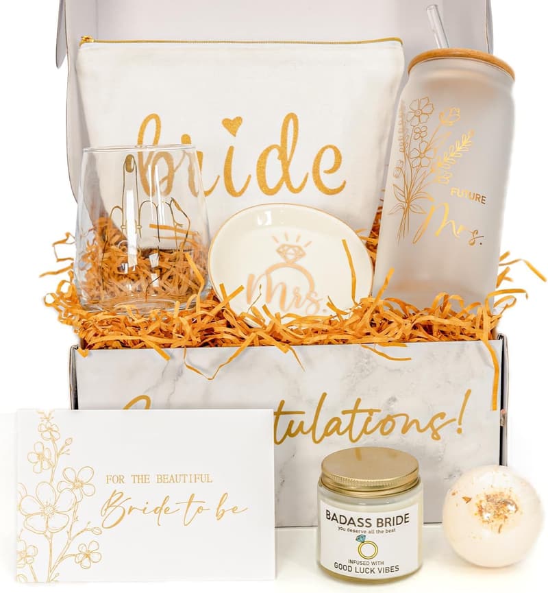 Bride-to-Be Gift Box for Bridal Shower and Engagement