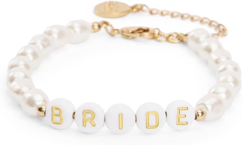 Bride Pearl Beaded Bracelet | 7