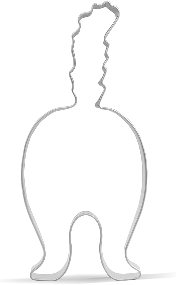 Cat Butt Cookie Cutter - 4.5