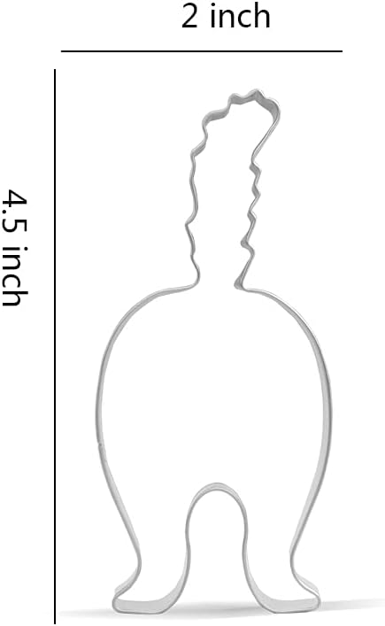 Cat Butt Cookie Cutter - 4.5