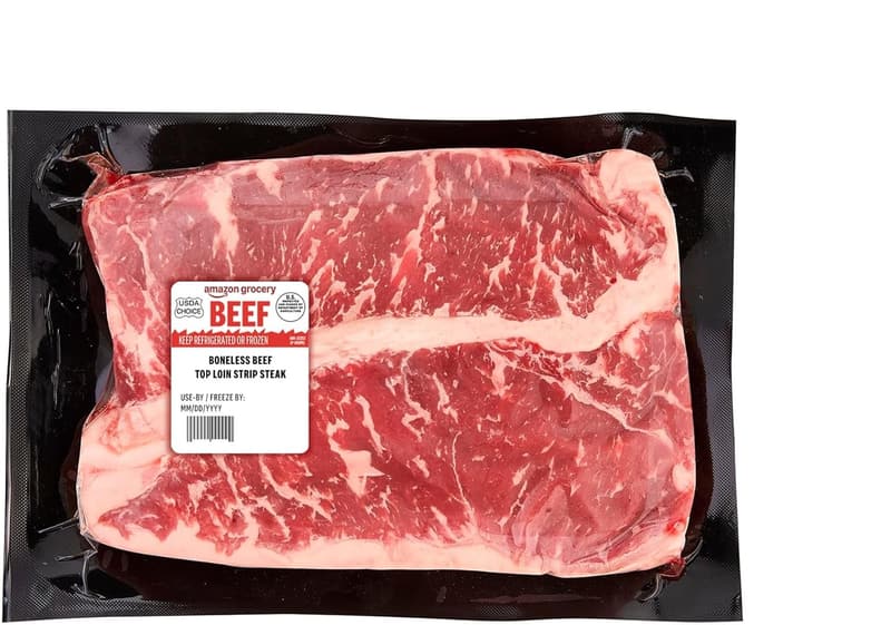 USDA Choice Boneless Beef Strip Steak Value Pack