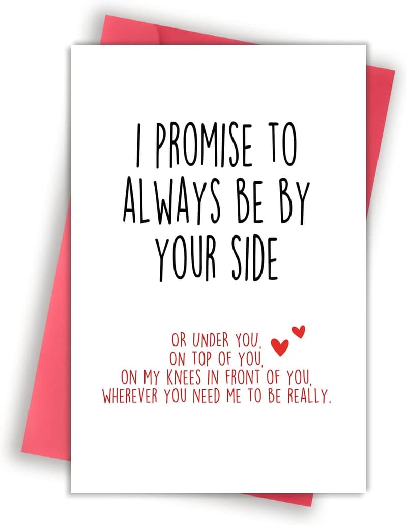 Funny Valentine’s Day Card for Couples with Envelope